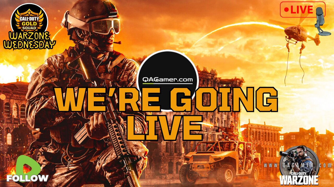🔥QAGamer Live | Warzone Wednesday