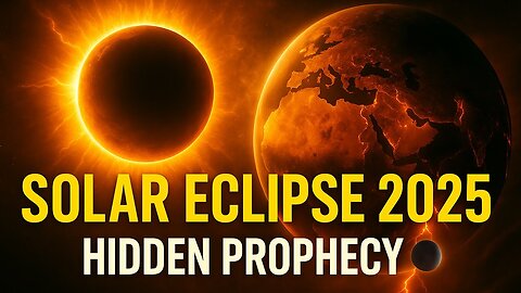 2025 SOLAR ECLIPSE PROPHECY 🌑 Hidden Sign of the Final Reset!
