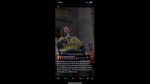 Dr Joanna Howe : full term abortion