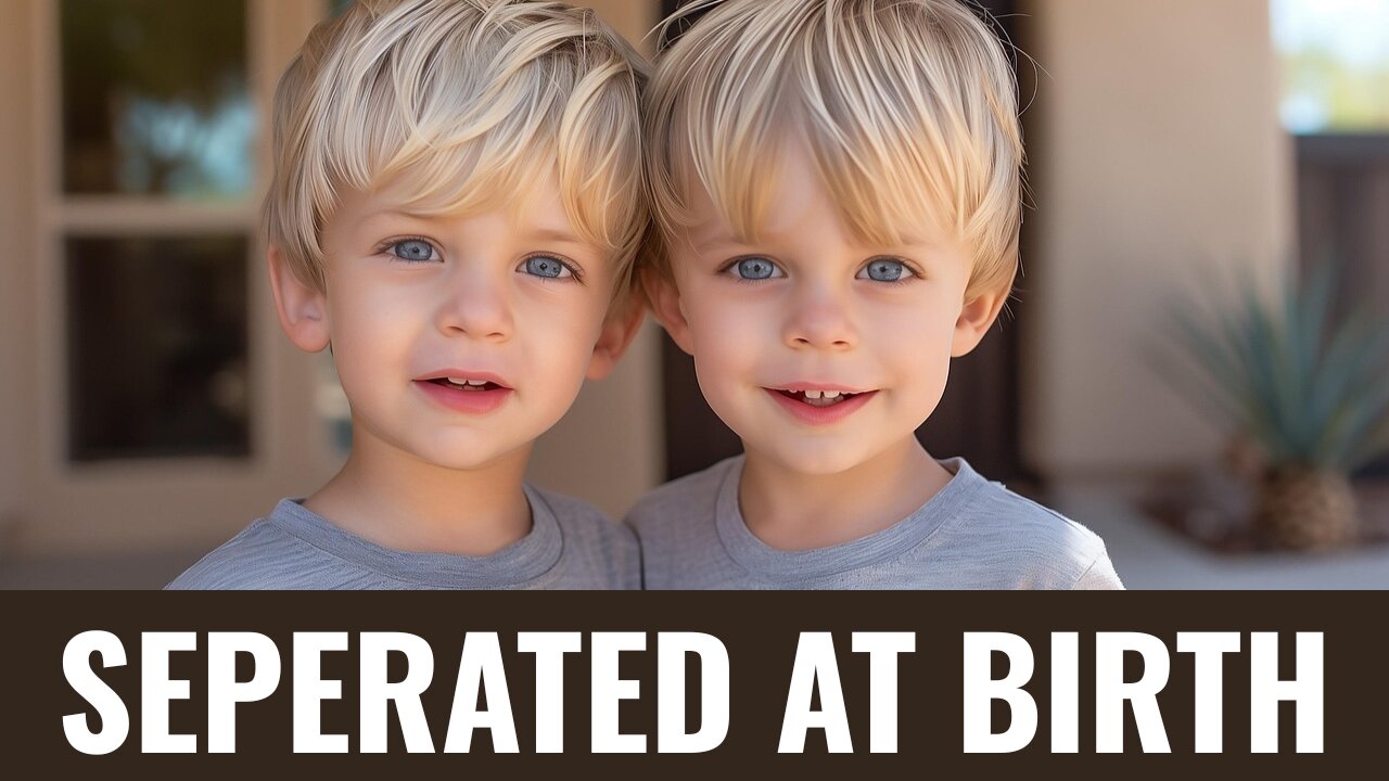 Separated at birth: Two Brothers with one Incredible Story!