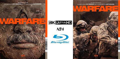 Warfare [A24 4K UHD & Blu ray Editions] Directed by Alex Garland