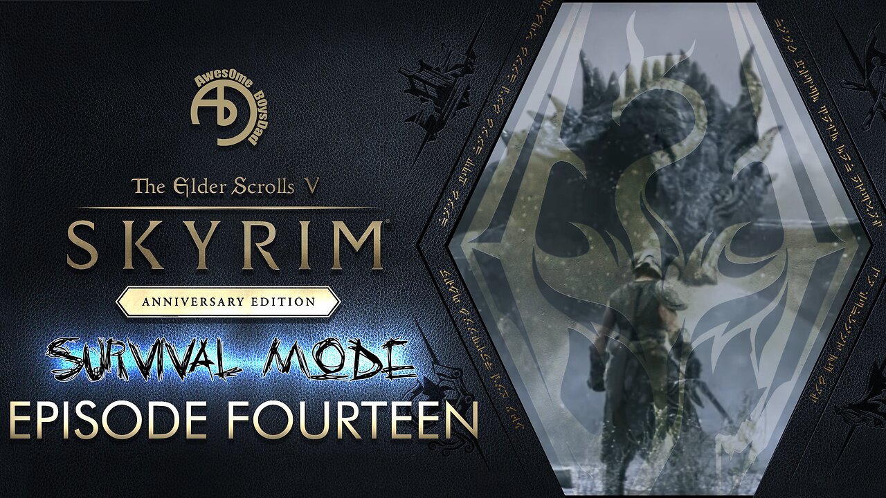 Skyrim AE | EP 14 | Survival Mode | 2k | The Dawnguard Quest Pt2