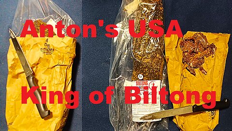 SHOW AND TELL[222] How do I slice up Biltong Slabs from Antons USA?