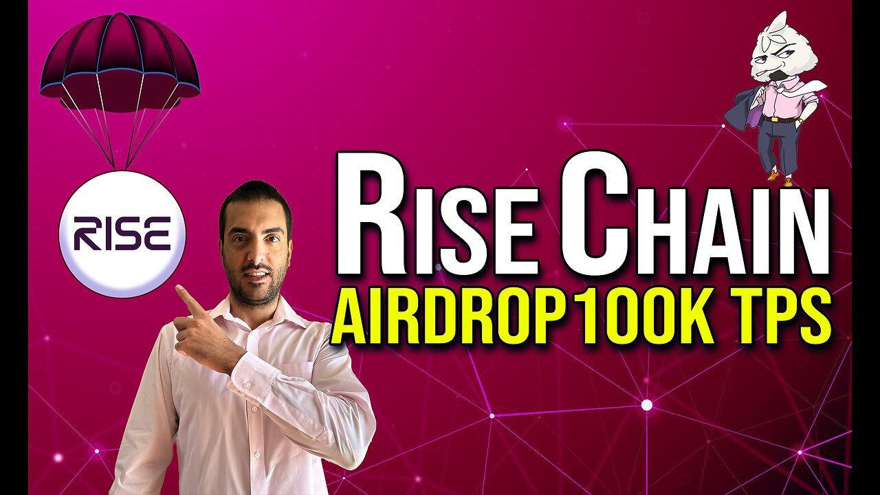 Rise Chain - This Ethereum Layer 2 Is INSANELY Fast – 100,000+ TPS? #crypto #airdrop