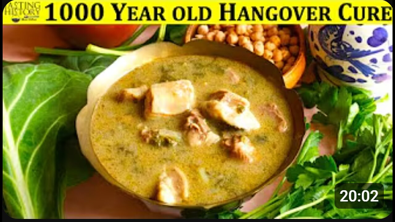 🥴 3,500 Years of Hangover Cures 🍵 | Ancient Kishkiyya from Baghdad 🇮🇶🕰️