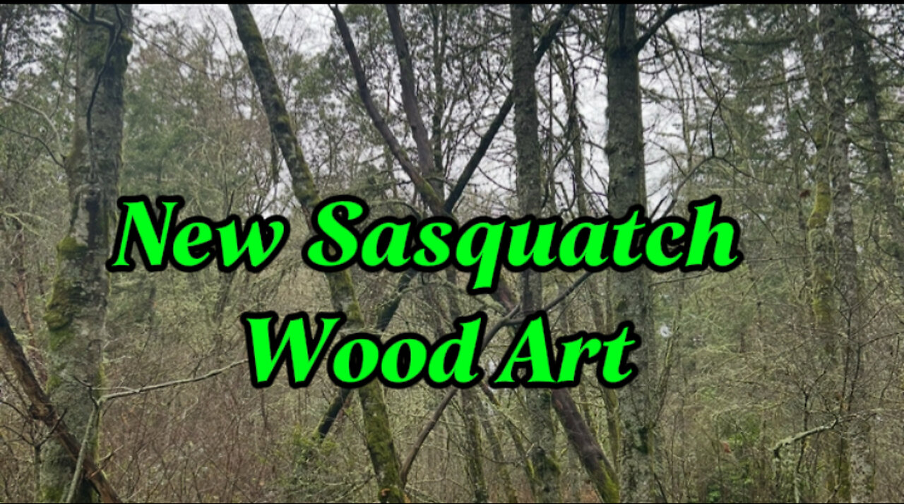 Sasquatch Wood Art