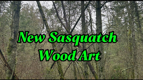 Sasquatch Wood Art