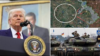 Trump Hints at New Sanctions. Russian Breakthrough - Konstantinovka. Militarization of Germany/NATO