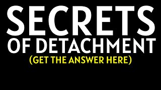 🚨👇 Break Free from Pain! FREE Audiobook Secrets of Detachment!