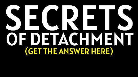 🚨👇 Break Free from Pain! FREE Audiobook Secrets of Detachment!