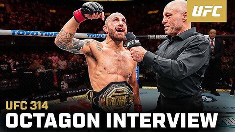 Alexander Volkanovski Octagon Interview | UFC 314 |Latest UFC 2025