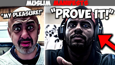 Muslim MANIFESTS MID-DEBATE After LEARNING His God Is A MONSTER