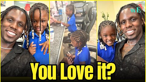 Jamal Roberts' AMAZING Father-Daughter Salon Day Steals Hearts