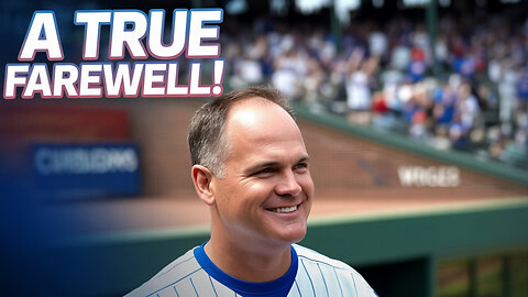 Emotional Farewell Cubs & MLB Honor Ryne Sandberg