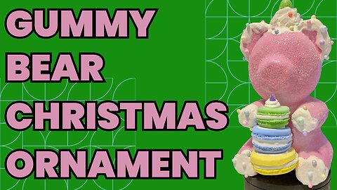 Gummy Bear Christmas Ornament