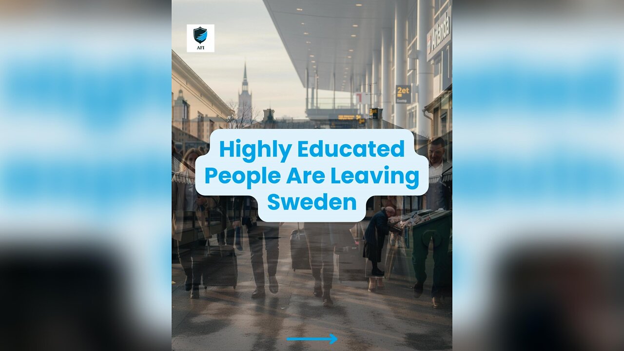 🎓 Highly Educated People Are Leaving Sweden 📉