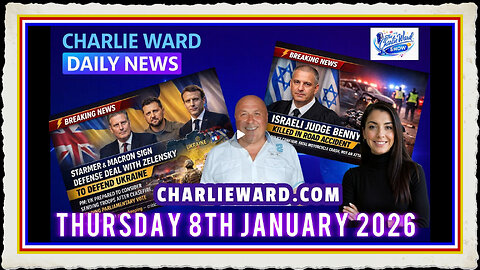 CHARLIE WARD DAILY NEWS, WITH CHARLIE WARD DREW DEMI THURSDAY 8TH JAN 2026