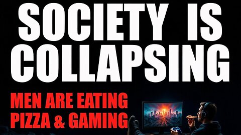 Men Are Just Chilling As Society Collapses