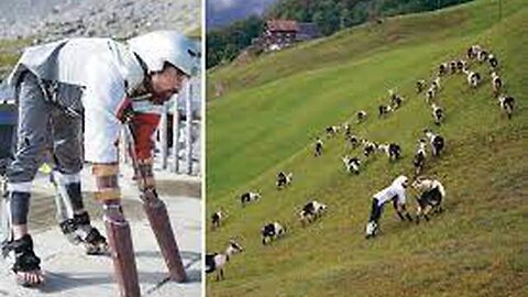 "Discover the Unconventional Life Choice: Man Embraces Life as a Goat"