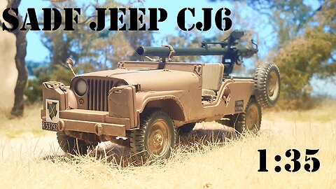 SADF Jeep CJ6 with 106mm Recoilless Rifle