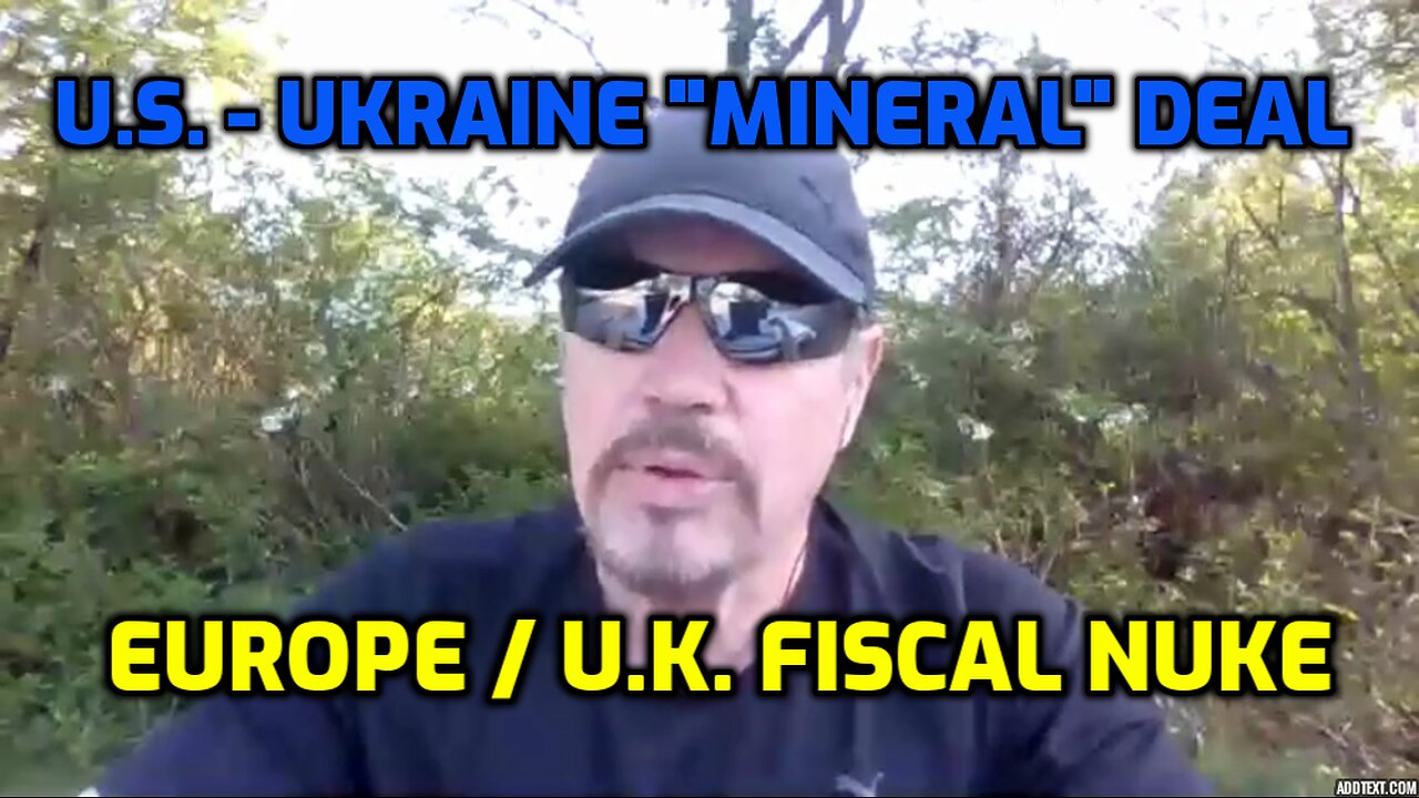 U.S. - UKRAINE "MINERAL" DEAL IS A WORLDWIDE FINANCIAL NUKE (SHARE)