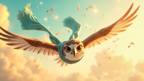 Falcon Flies with Purpose 🦅 | Motivational Song for Kids