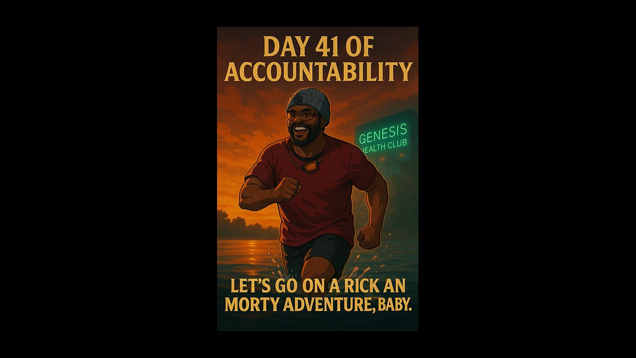 Day 41 of #accountability | The Power of Routine (Rick & Morty Gym Adventures) #motivation