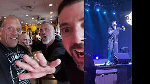 [FB@FlatEarthDave] Sam Tripoli is retarded! Live performance clip. [Jun 22, 2024]