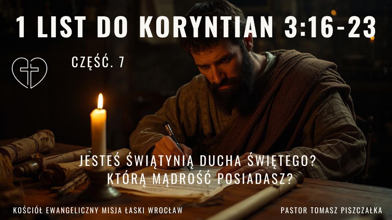 Cz.7 _ 1 List do Koryntian 3:16-23 Jesteś Świątynią Boga?