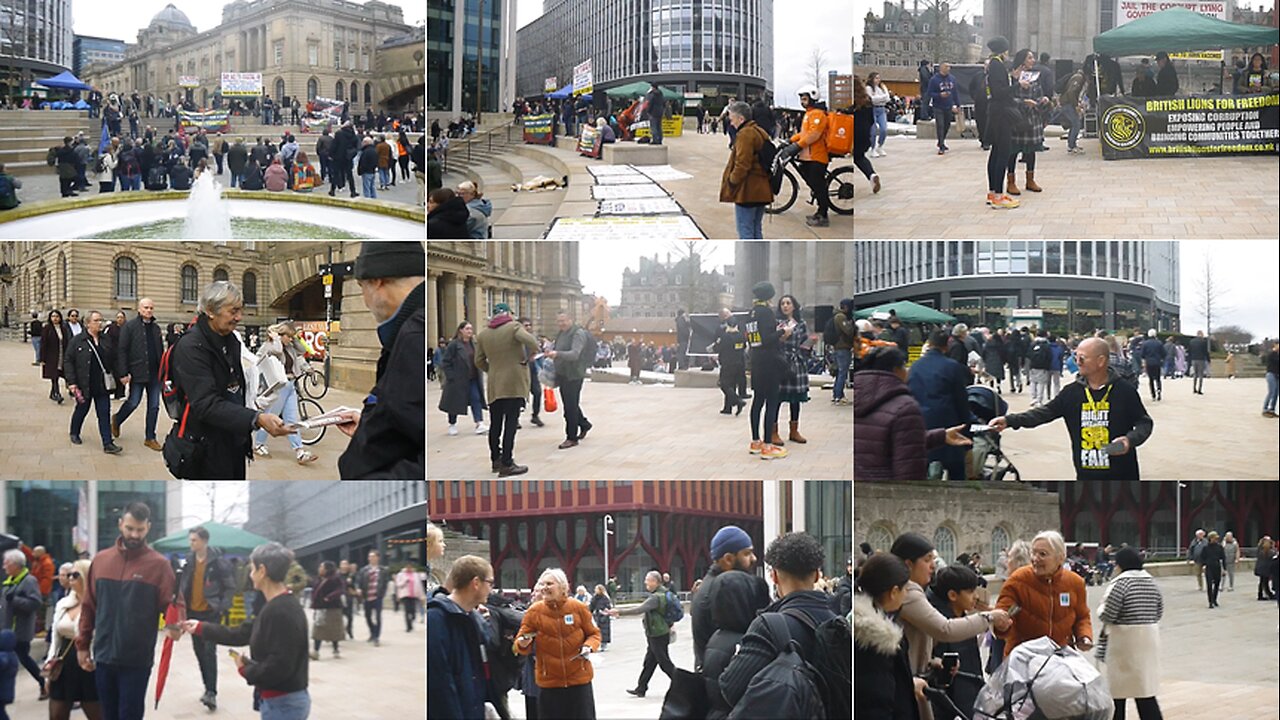 Birmingham 7: NO to DIGITAL ID - NOT far right, just RIGHT so far. EXPOSE CORRUPTION, EMPOWER PEOPLE