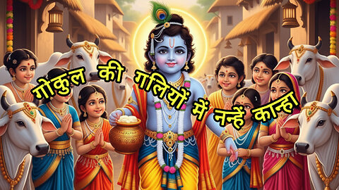 🌸Gokul ki Galiyo me Nanhe kanha 📿