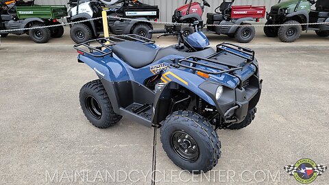 2024 KAWASAKI BRUTE FORCE 300 IN BLUE WALK-AROUND