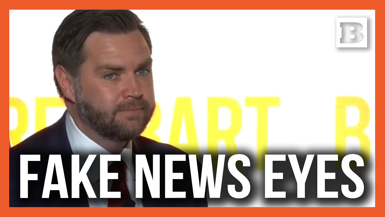 Vance Jokes About Establishment News: "I Can See Their Fake News Eyes"