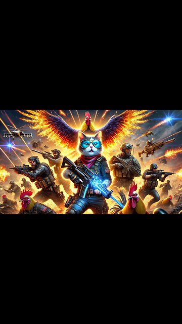 Who will win the ultimate battle: Cats or Roosters?