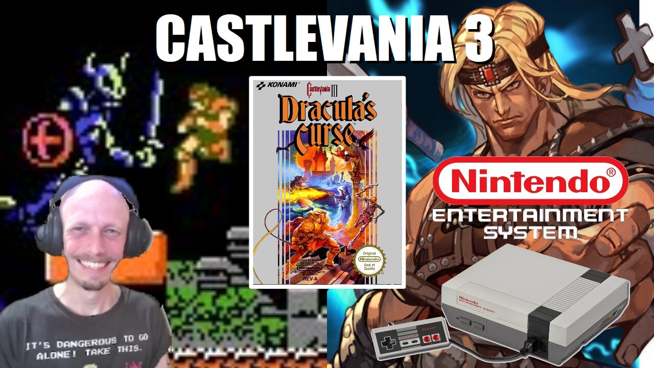 Castlevania 3 (NES): Team up with Trevor Belmont to hunt down Count Dracula with BrightGaming