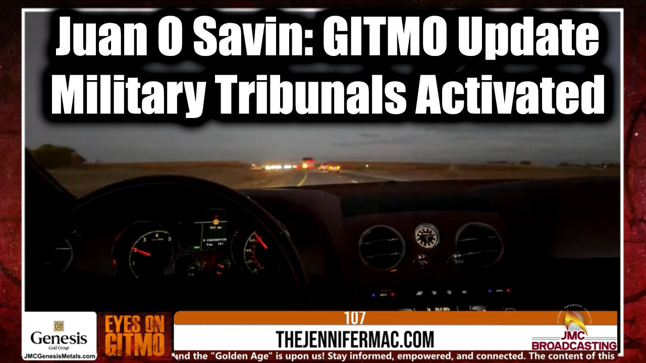 Juan.O.Savin.EST. Military Tribunals Activated