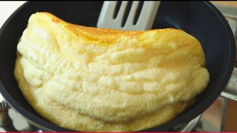 Super fluffy souffle omelette recipe 💕💞❤️❤️❤️!!!