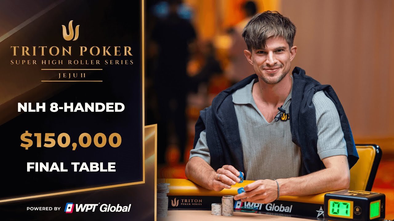 Live : $150K NLH 8-Handed – Event #7, Final Table | Triton Poker Series Jeju II 2025