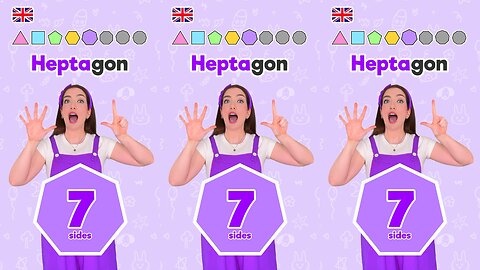 Learn Shapes for Kids | Shape Names in English 3 #kids #beginner #education #preschool #geometry