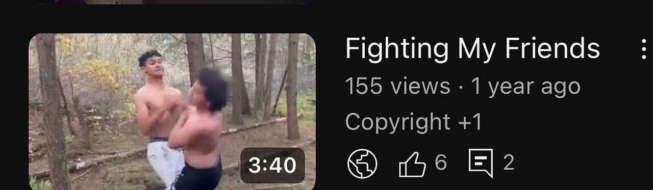 Fighting my friends