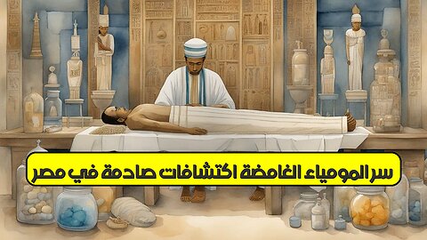 سر المومياء الغامضة: اكتشافات صادمة في مصر! #مصر #مومياوات #غموض