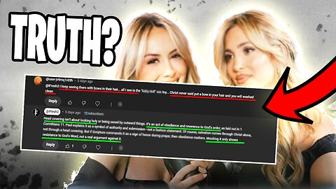 One Response That Covers Every Comment (Girls Gone Bible)