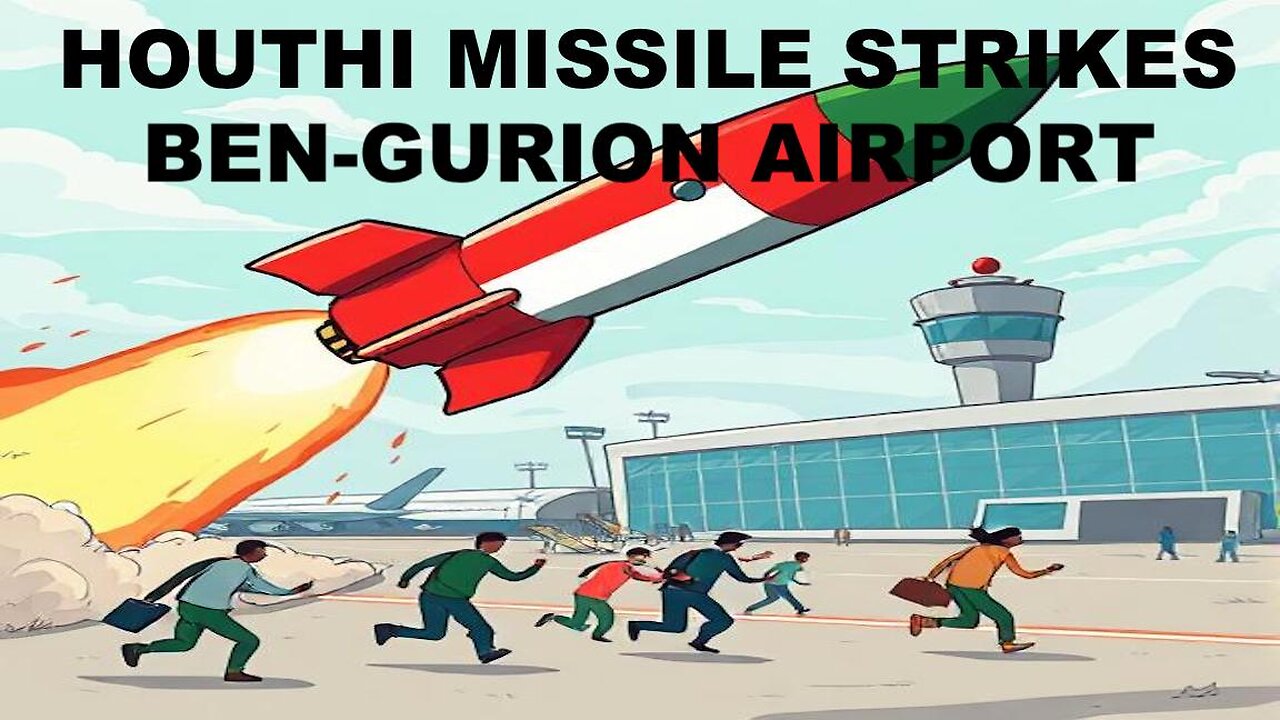 HOUTHI MISSILE STRIKES BEN-GURION AIRPORT