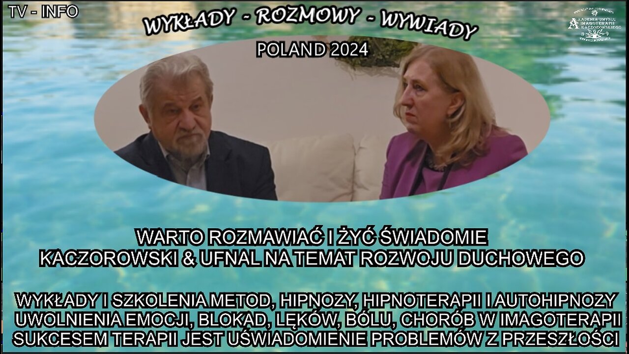 WYKŁADY I SZKOLENIA METOD HIPNOZY, HIPNOTERAPII I AUTOHINOZY. UWOLNENIA EMOCJI, BLOKAD, LEKÓW, BÓLU CHORÓB W IMAGOTERAPII.