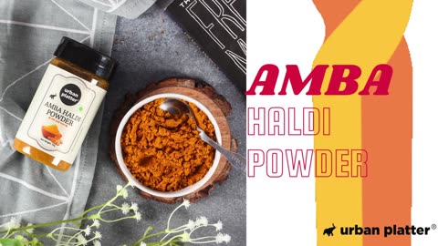 Urban Platter Amba Haldi Powder – Nature’s Golden Touch