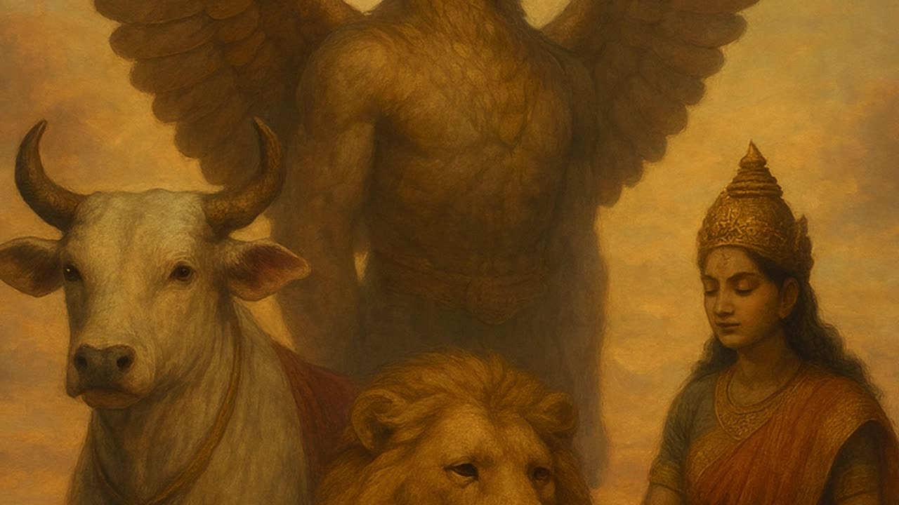 Lion, Eagle or Bull: Divine Totems of Hindu Myth