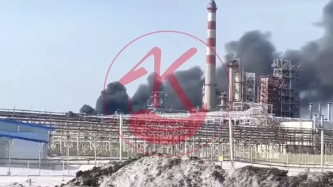 🔥👀 The pumping and raw material station at the Yaysk Oil Refinery (Kemerovo)