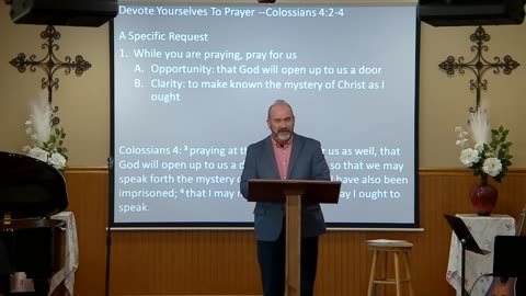 Devote Yourselves To Pray | Colossians 4: 2- 4