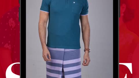 Lungi for men - Premium Comfort. Readymade Style. Only at 999Lungies