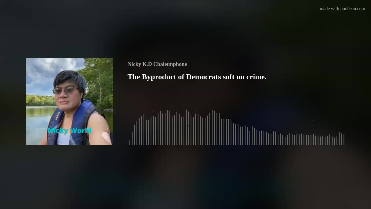The Byproduct of Democrats soft on crime.